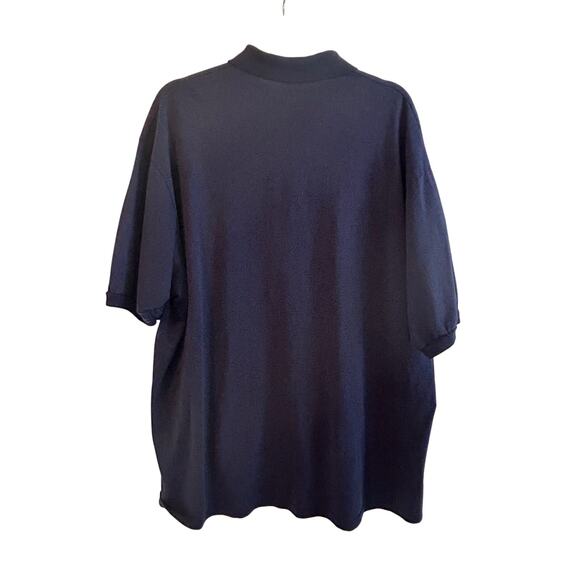 Dr. Who Tardis Embroidered Logo Patch Navy Polo Size 2XL XXL Jerzees - Picture 2 of 5